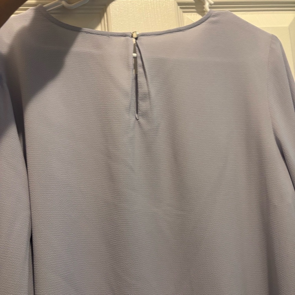 Vince Camuto Lavender Bell Sleeve Blouse - Picture 4 of 6
